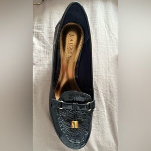 Polo by Ralph Lauren Black Patent Loafers
